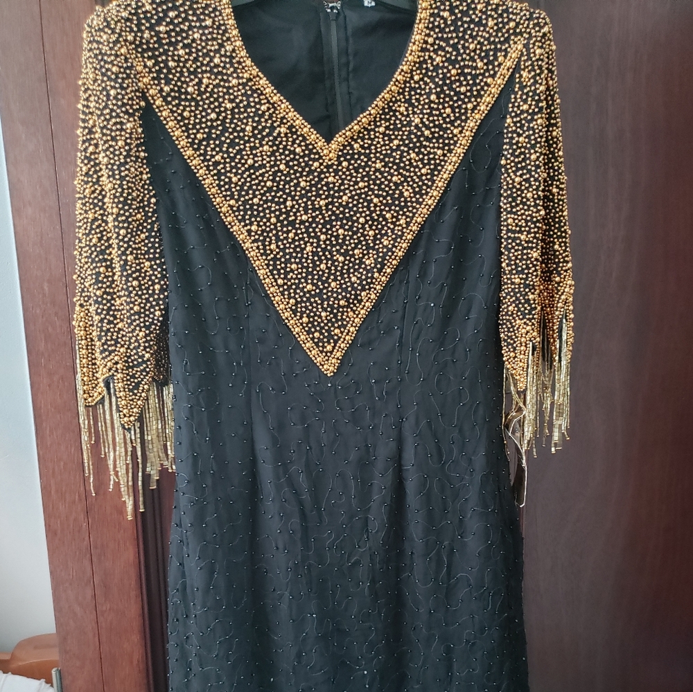 BLACK Evening dress by MILANO
